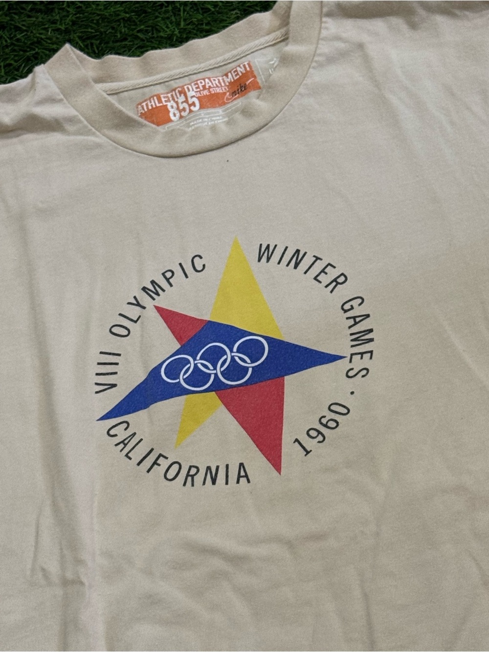 Nike Athletic Department -855 Olive Street - Olympic -California 1960-USA-T-shir